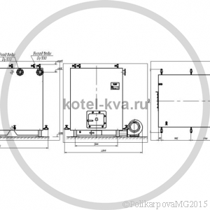 Котел 1250 КВт с воздухораспределительной решеткой РВР