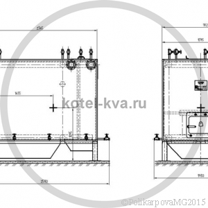 Котел 800 КВт с колосниковой решеткой