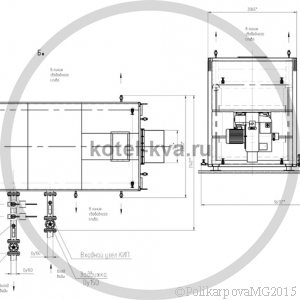 Чертеж котла КВа 2,5