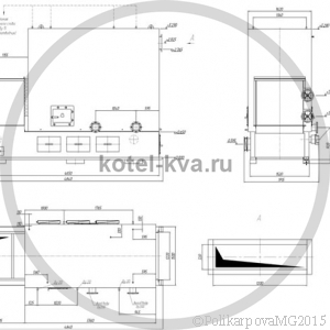 Котел КВм-2,0 с топкой ТЛПХ