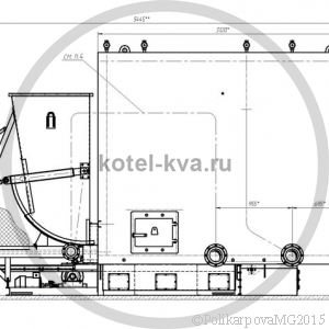 Котел КВм-3,0 с топкой ТШПМ