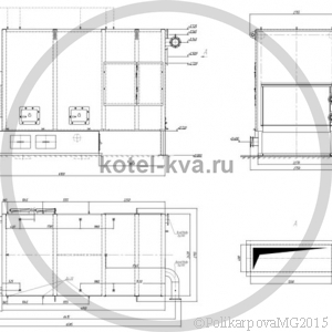 Котел КВм-4,0 с топкой ТЛПХ