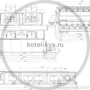 Чертеж топки ТЧЗМ 2,7/6,5