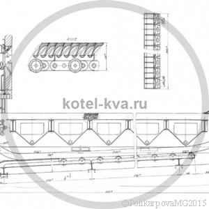 Чертеж топки ТЧЗМ 2,7/6,5