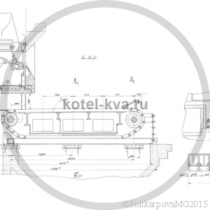 Чертеж топки ТЛЗМ 1,87/3,0