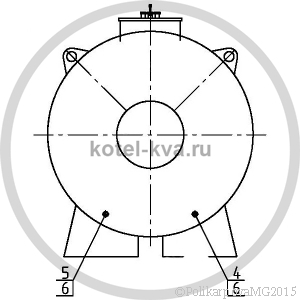 Чертеж резервуара РГС-100